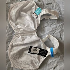 White Floral Women's Bra